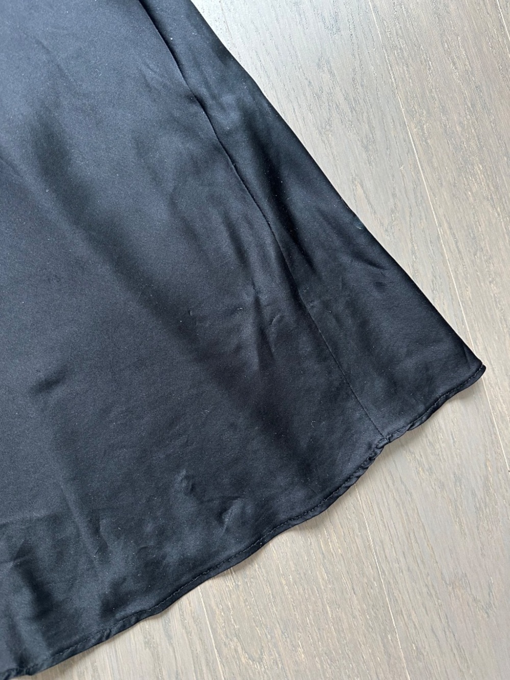 Cinq a Sept Drina Gown Sleeveless Draped Dress Skirt Overlay Black Size 6 - Picture 8 of 12